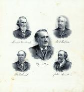 Joseph Goodrich, D.S. Sabin, Ezra May, John Gruder